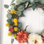 Easy and Pretty DIY Fall Wreath Tutorial