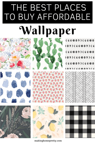 The best places to buy affordable wallpaper online.