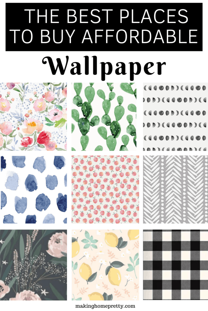 Check out this list of the best places to buy affordable wallpaper online. 