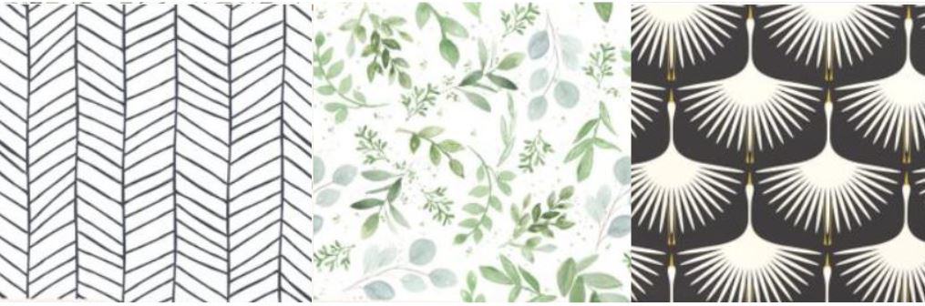 Spoonflower carries traditional, pre-pasted and peel and stick wallpaper. 