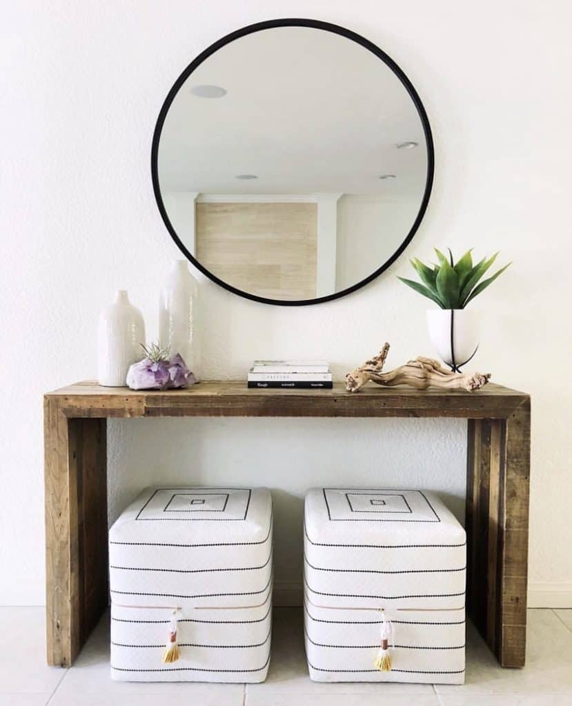 West Elm Emmerson Console Table from The Heart and Haven. 
