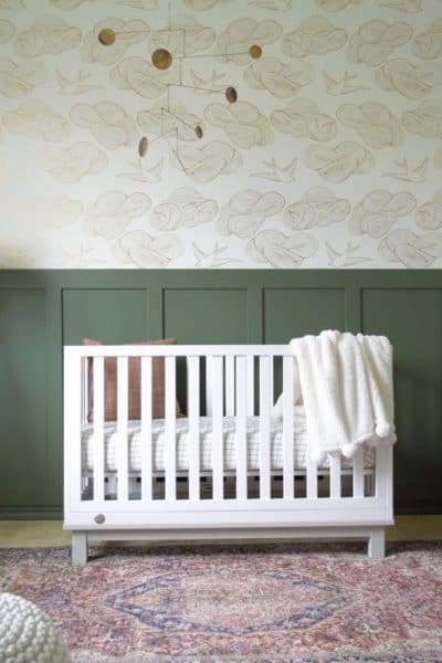 Modern and Vintage Baby Boy Nursery