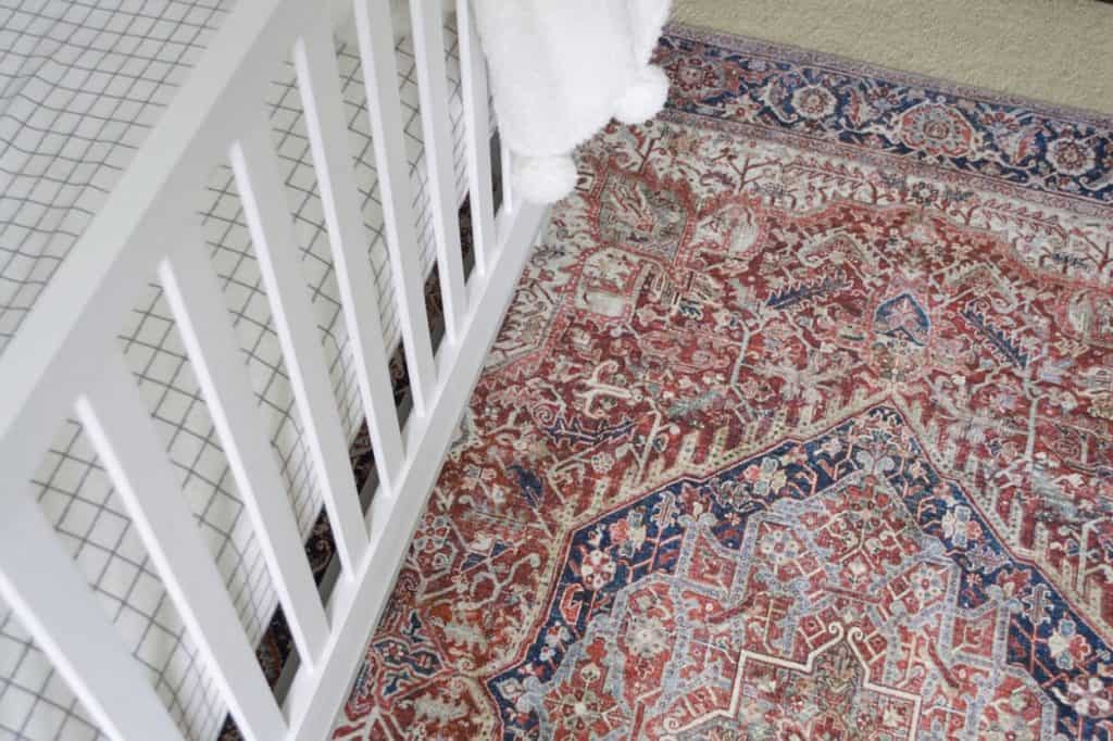 This Loloi rug is the perfect rug for a vintage inspired room at an affordable price. 